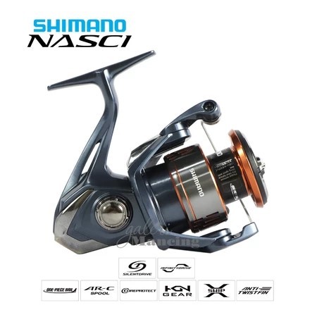 REEL SPINNING SHIMANO NASCI C3000HG