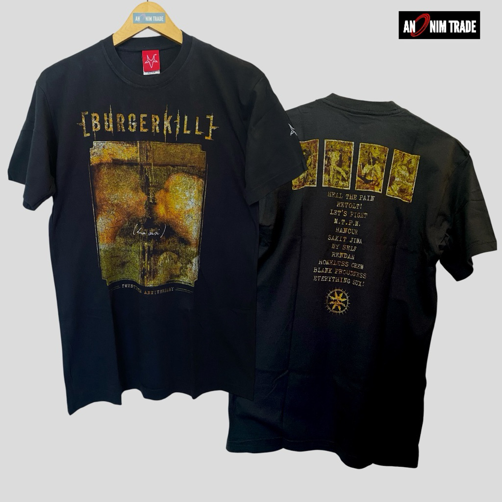 Kaos Band Burgerkill - Dua Sisi - Original