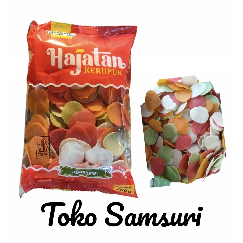 HAJATAN • Kerupuk Hajatan Rasa Bawang 250gr