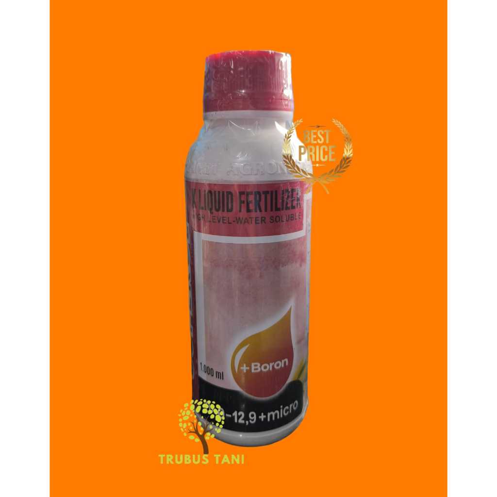 Pupuk Super KCL cair SupeKCL 1 liter, Kalium Liquid Fertilzer plus Boron