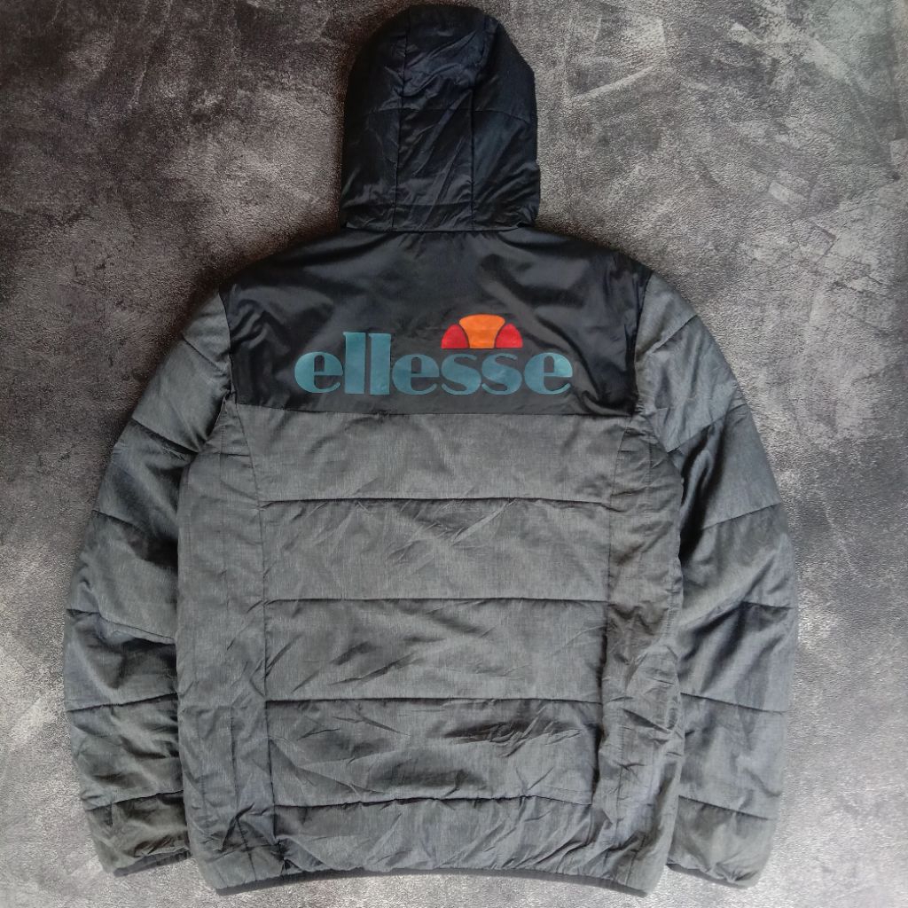 Ellesse jacket Gelembung Classic twotone colour original produk, Jaket Ellesse Casual Biglogo, Puffe
