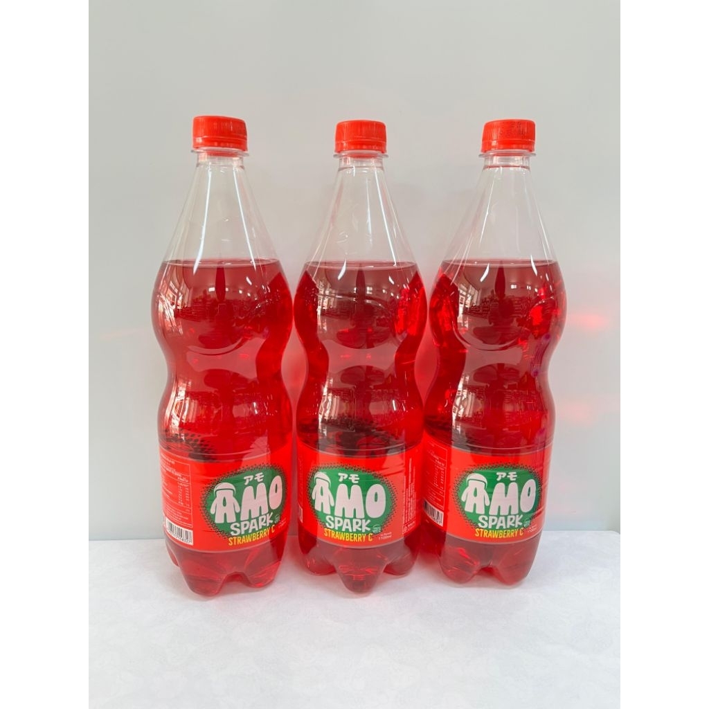 AMO SPARK STRAWBERRY  MINUMAN BERSODA 1,1L