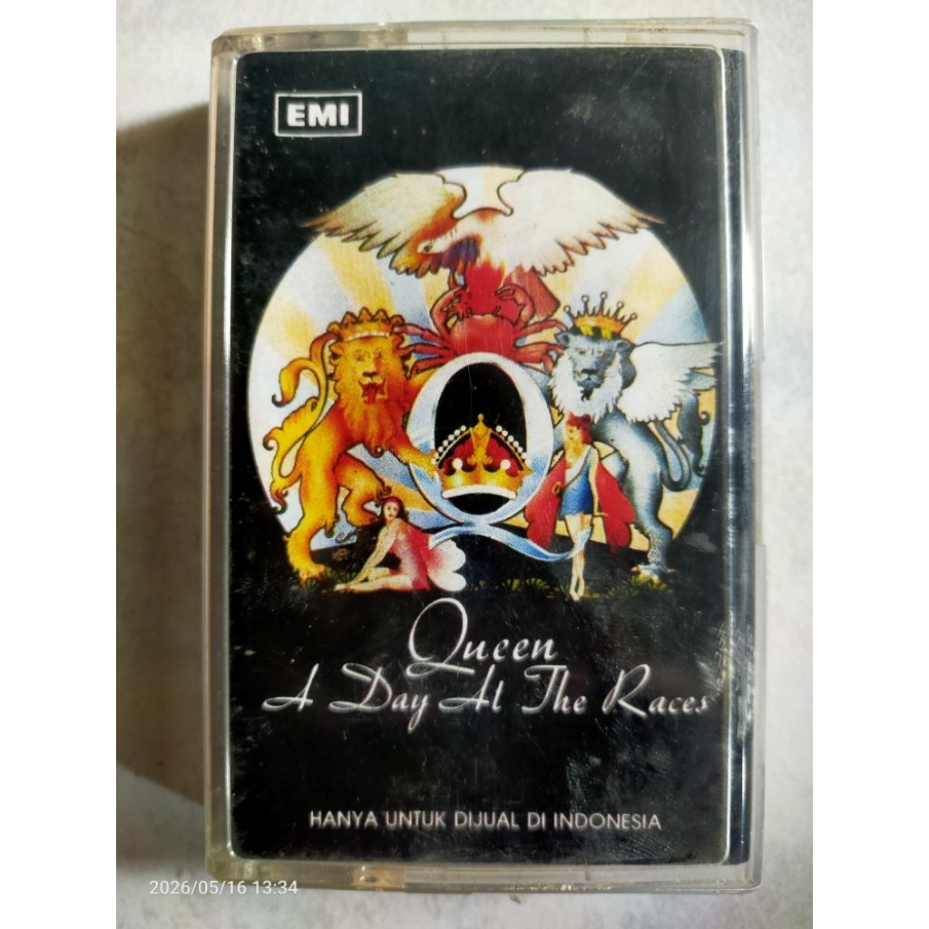 kaset pita jadul QUEEN "a day at the races" (Bootleg)