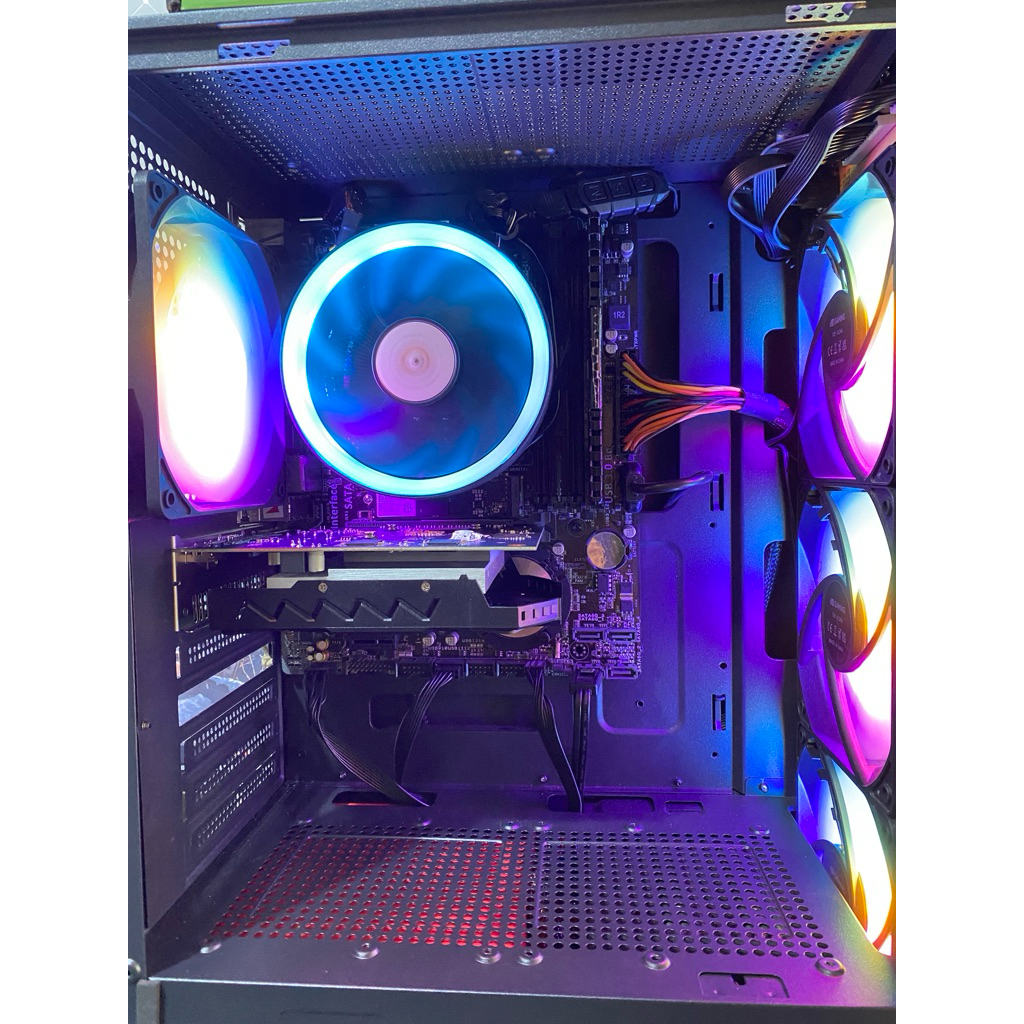PC/CPU GAMING CORE i7 4770K - RAM 16GB - SSD 250GB - VGA GTX 750 Ti 4GB PART MIX BEKAS BARU - RAKIT 