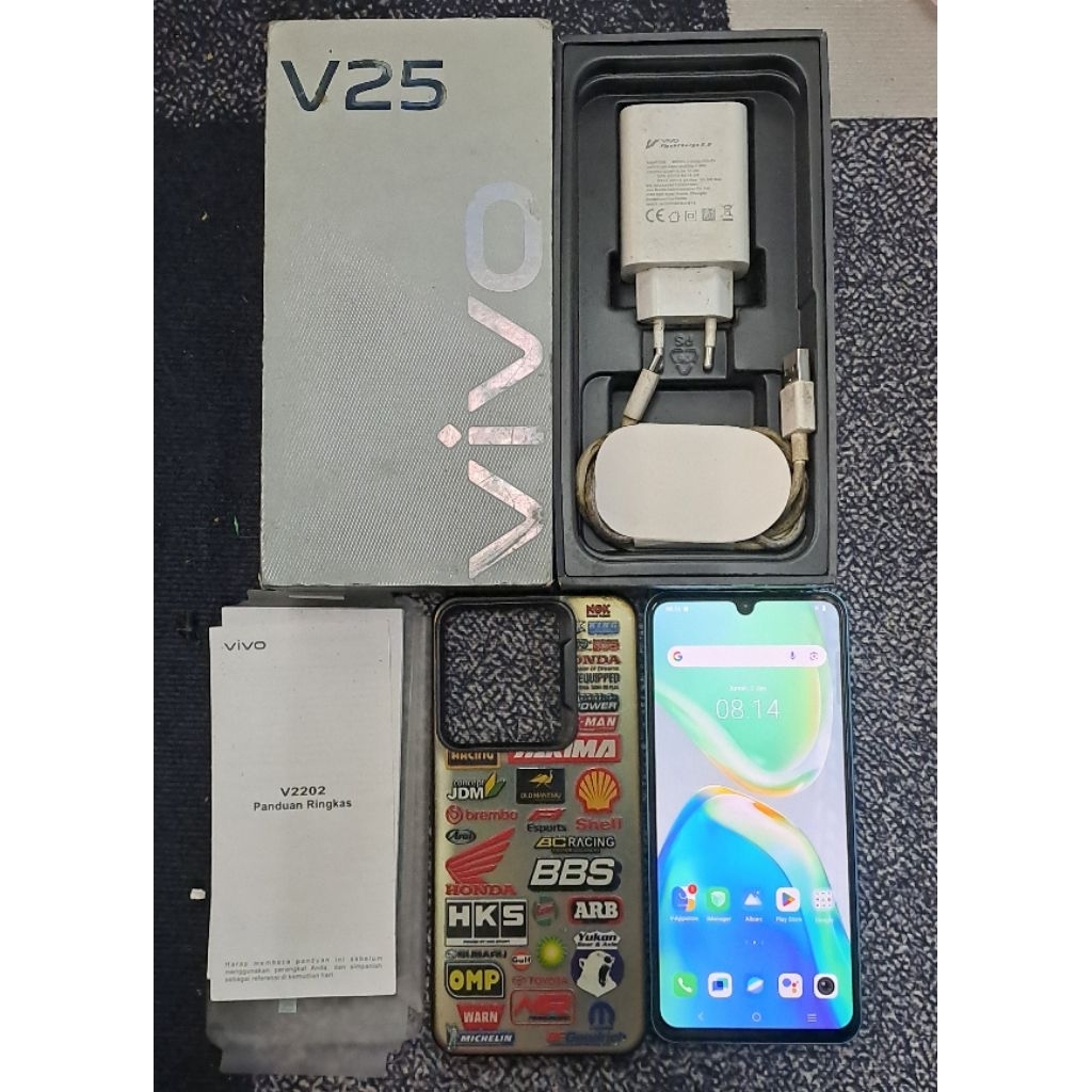 Vivo V25 5G Second Fullset RAM 8GB / 256GB