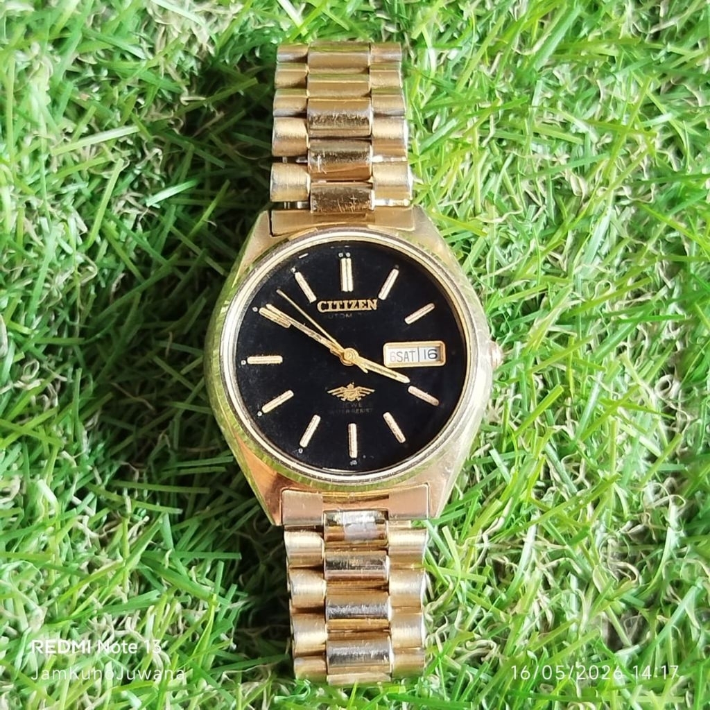 Jam tangan pria vintage CITIZEN AUTOMATIC original bekas