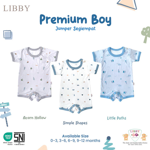 Libby Jumper Romper Motif/Jumper Bayi