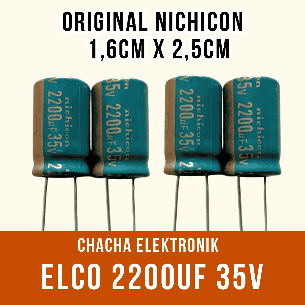 Capasitor ELCO 2200UF 35V 2200UF/35V