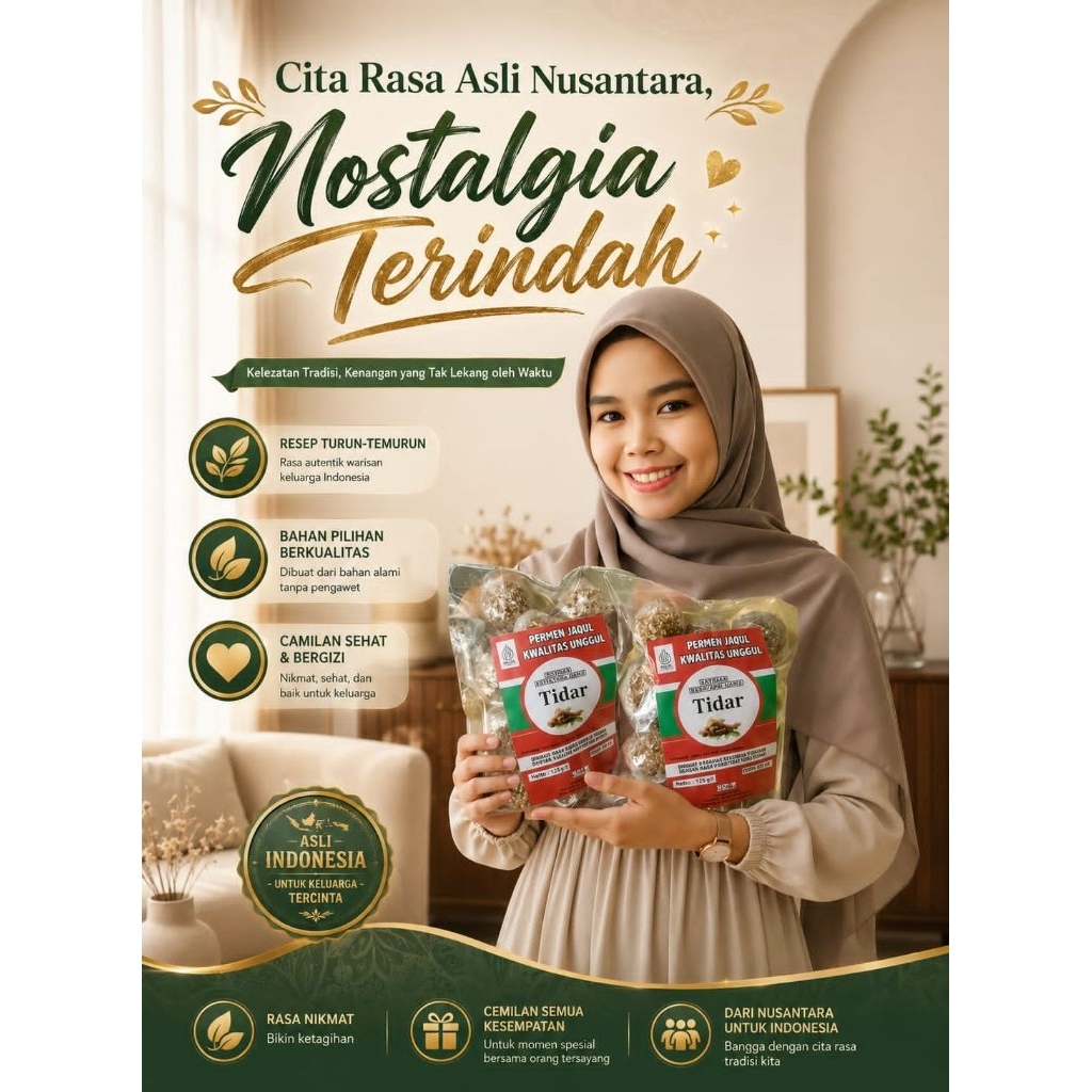 PERMEN ASEM/PERMEN KEMBANG ASEM/PERMEN JADUL/PERMEN CAP TIDAR