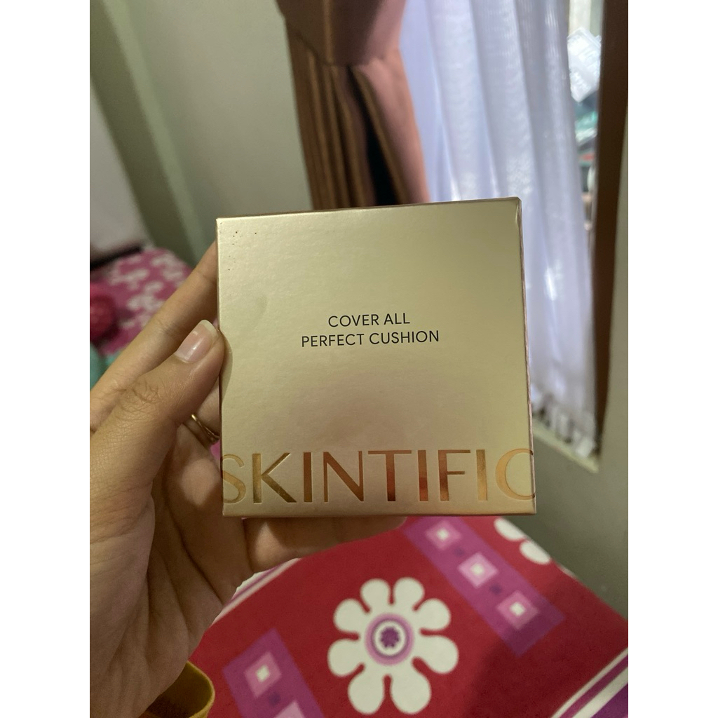 PRELOVED SKINTIFIC COVER ALL PERFECT CUSHION SHADE 02 IVORY