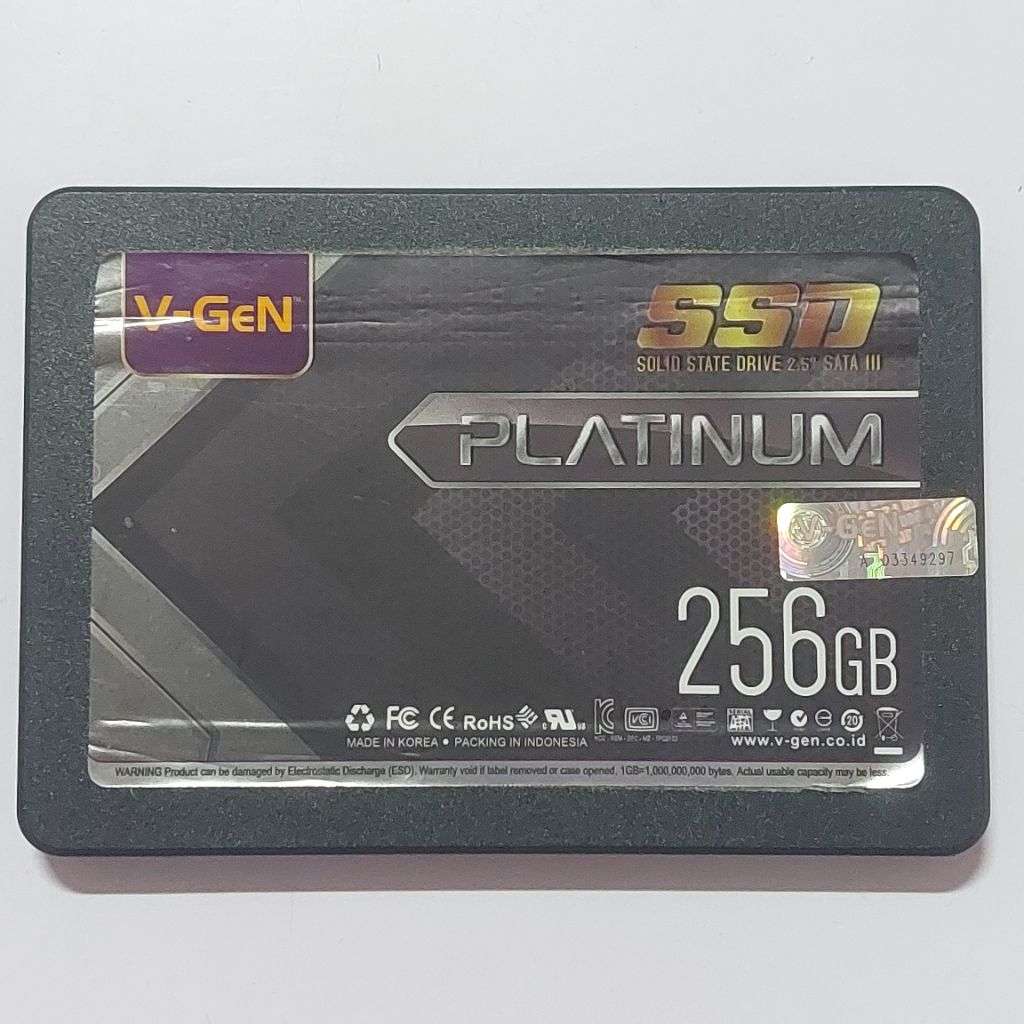 SSD SATA 2,5 inch 256 GB VGEN PLATINUM ( bekas )