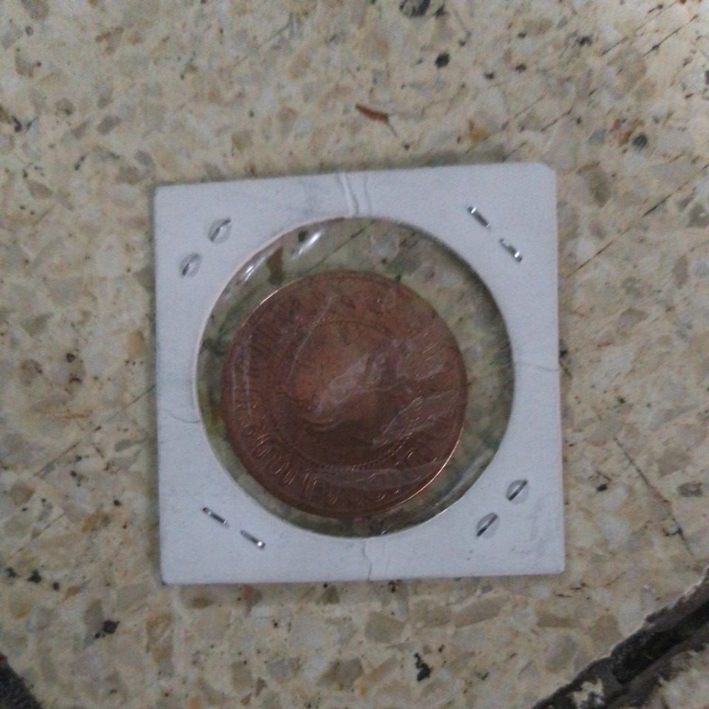 Koin Kuno Benggol 2.5 cent tahun 1857