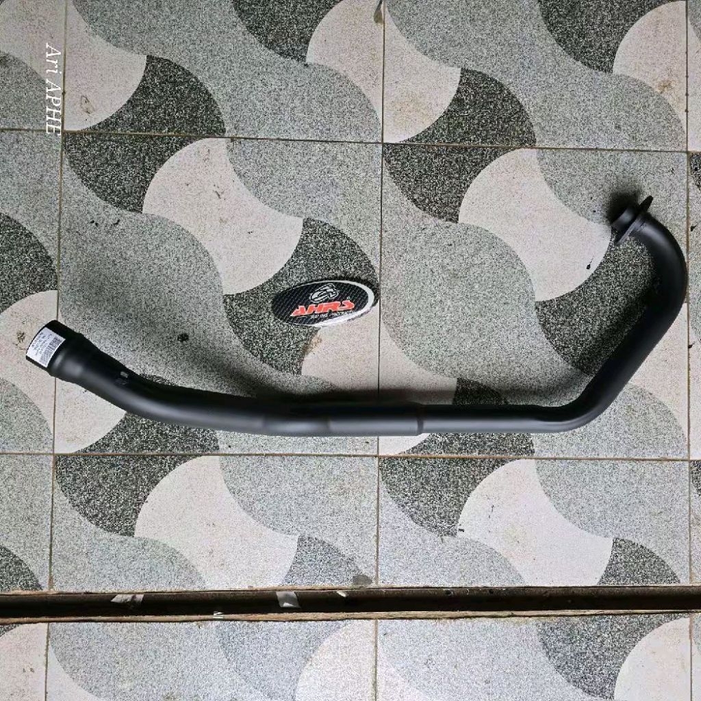 PROMO header pipa leher knalpot AHRS black CBR 150 LOKAL K45A (2014-2016]