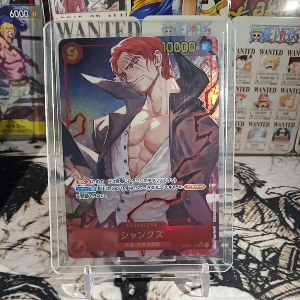 Shanks AA OP01-120 SEC Parallel Foil One Piece TCG Japan Bandai