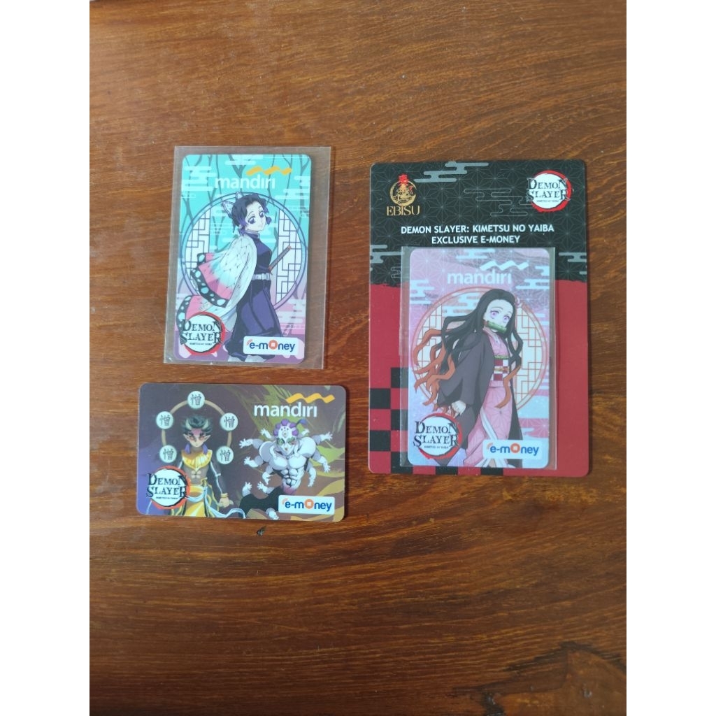 E money MANDIRI EBISU x DEMON SLAYER