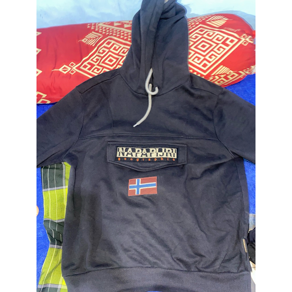 hoodi napapijri black ori