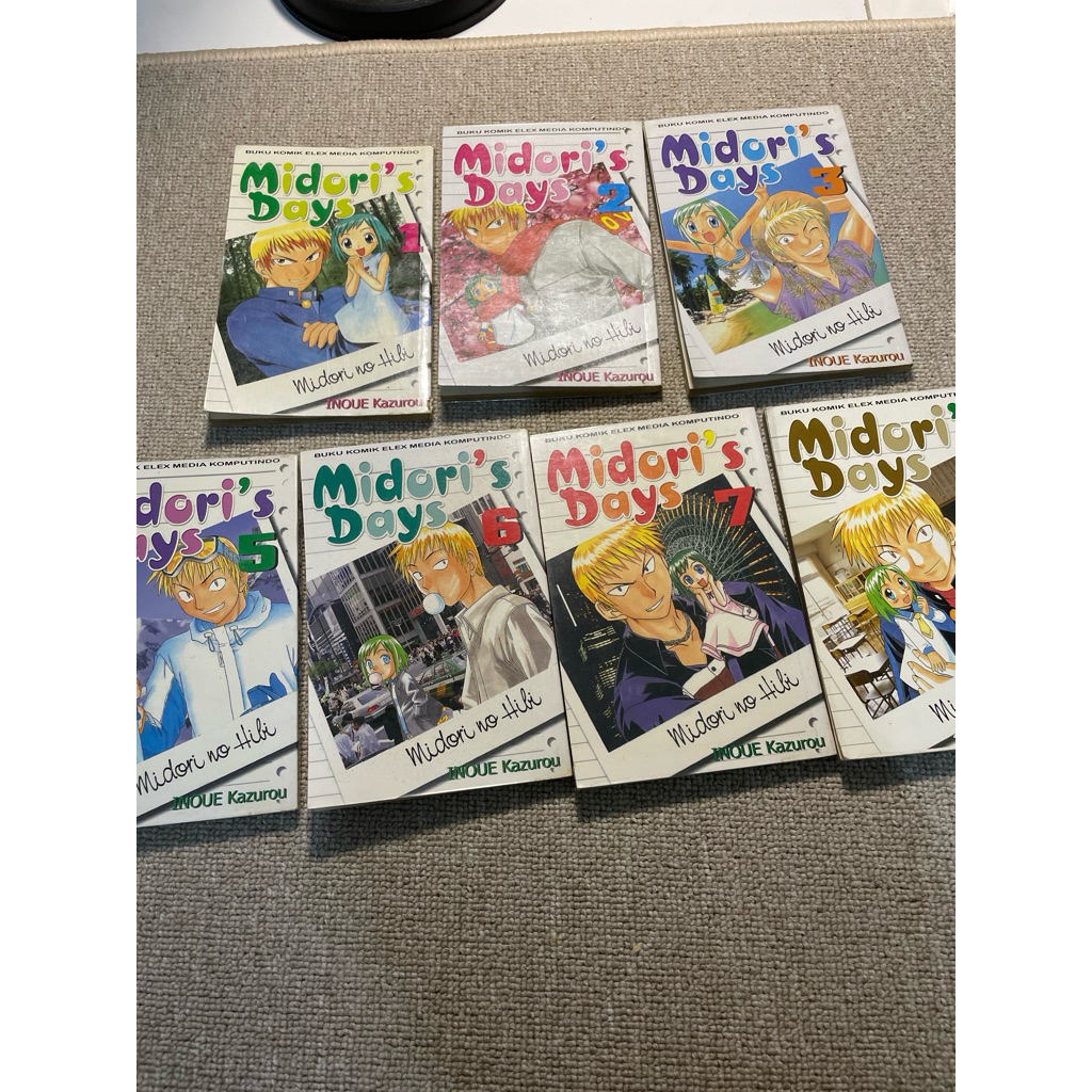 Preloved Komik Midori’s Days / midori no hibi buku bekas anime manga komik second