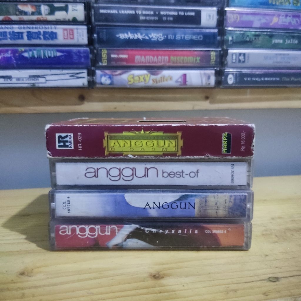 Kaset Pita Anggun C. Sasmi Sepaket