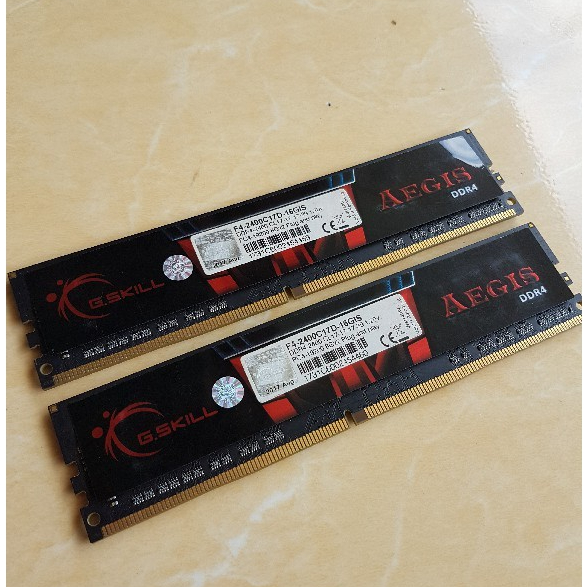 Ram DDR4 2x8gb 16gb 2400Mhz Gskill Aegis