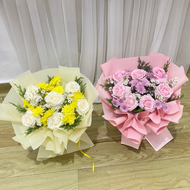 buket bunga asli, kado hari ibu, buket hari ibu buket bunga fresh