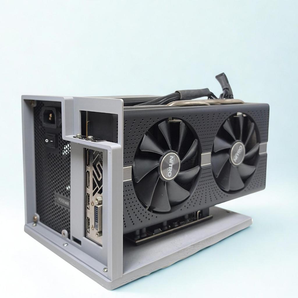 Universal External GPU eGPU Mount Cards Laptop Vga