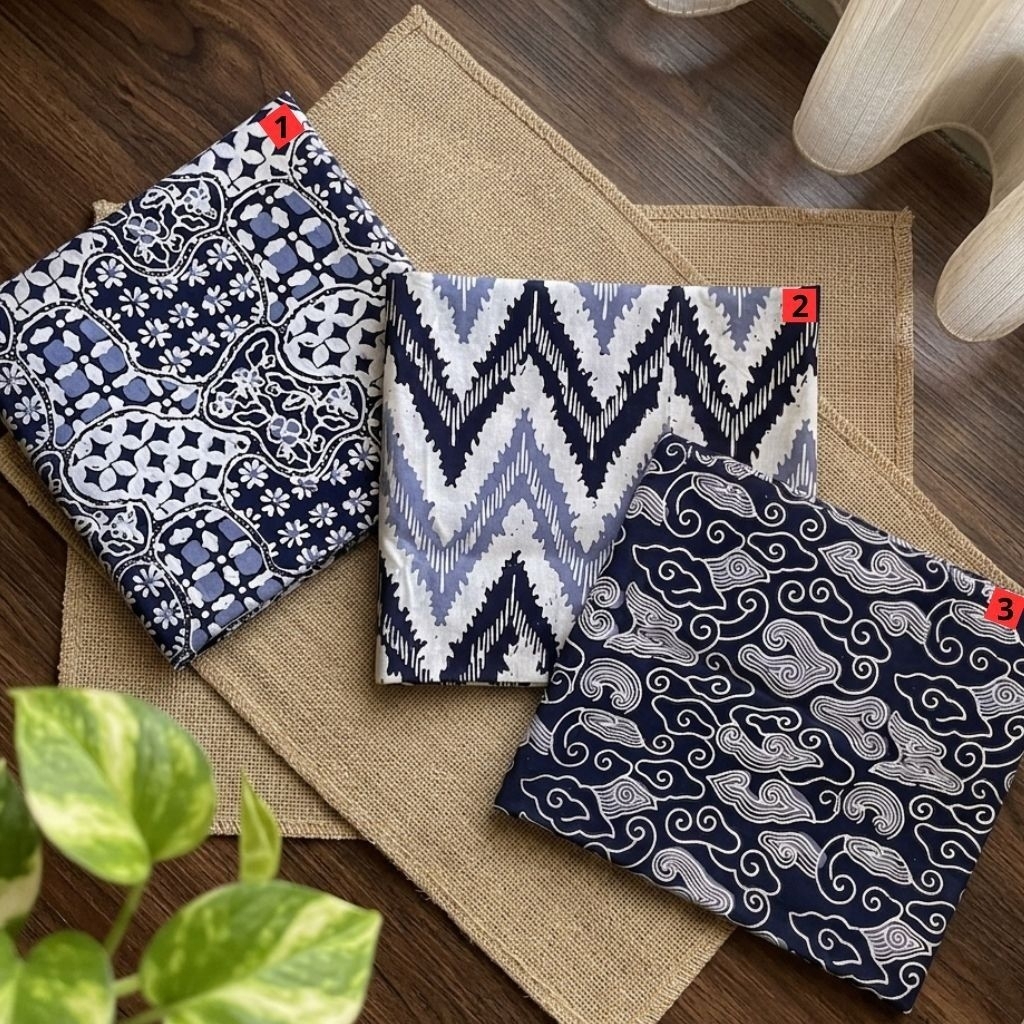 Kain Pastel Batik Navy Pastel Bahan Batik Warna Navy Kain Batik Cap Bahan Batik Cap Kain Batik Halus