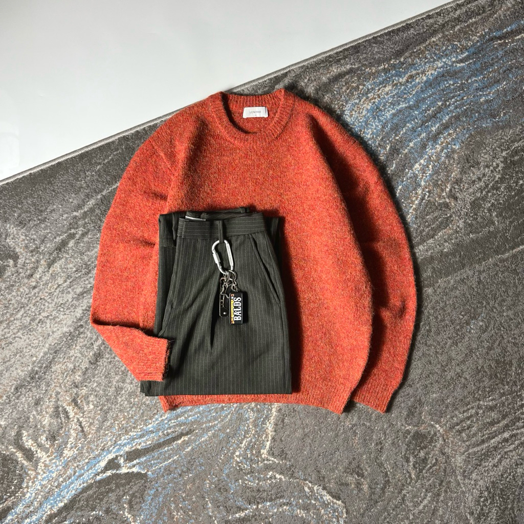 KNIT MOHAIR LEMARD