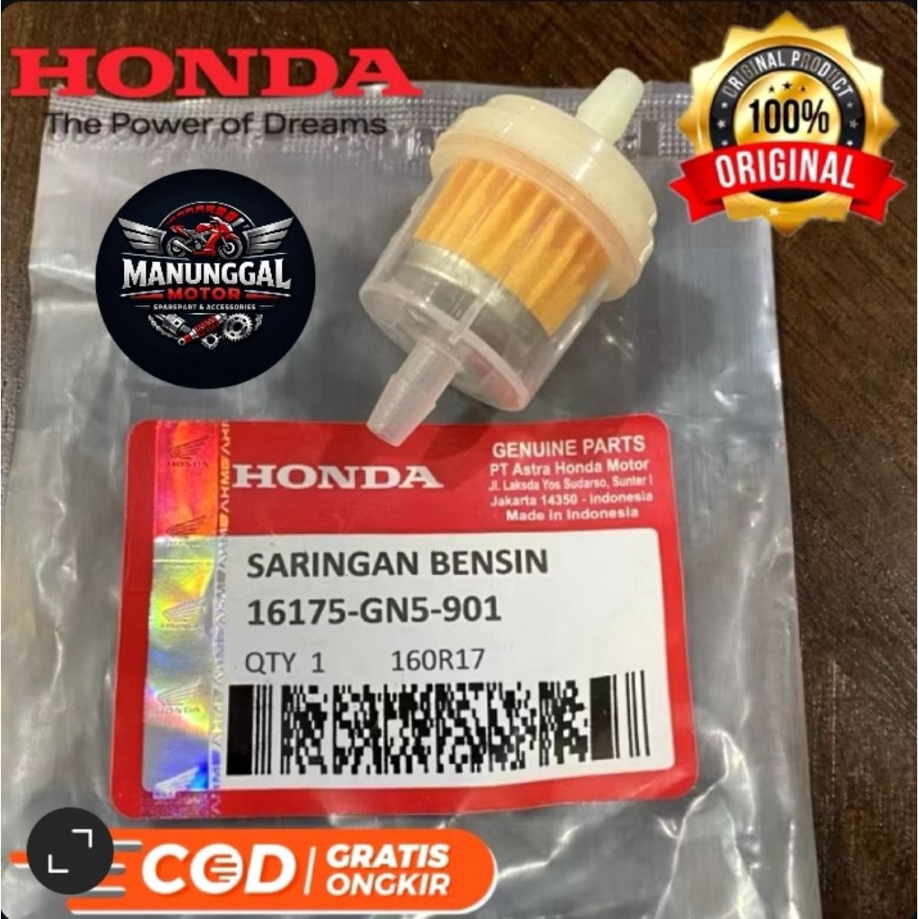 Saringan Bensin GN5 Honda Motor Universal Filter Yamaha Suzuki