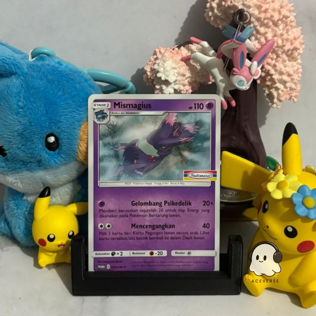 Mismagius 163/SM-P - PROMO INDOMARET Kartu Pokemon Indonesia