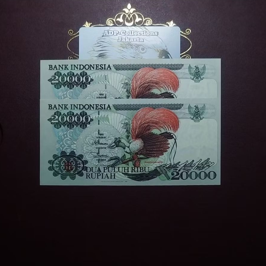 Uang Kuno 20000 Rupiah Cendrawasih