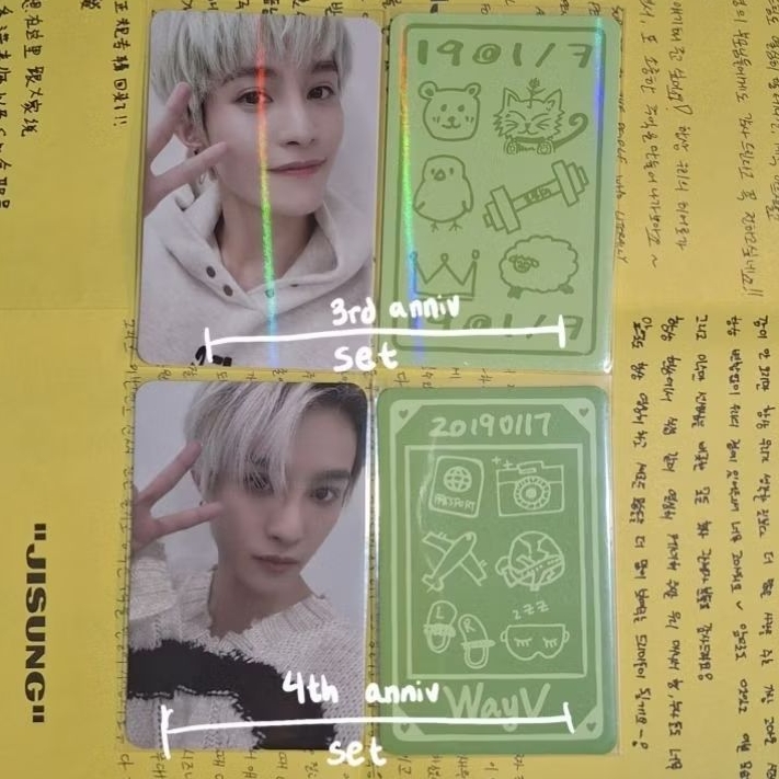 official photocard md anniversary wayv ( yangyang )