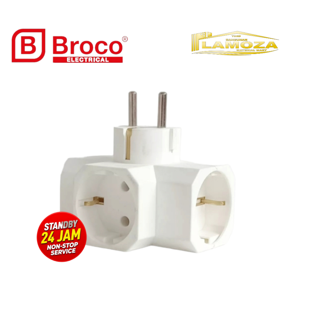 Steker T Arde Broco 13830 Cream Adaptor