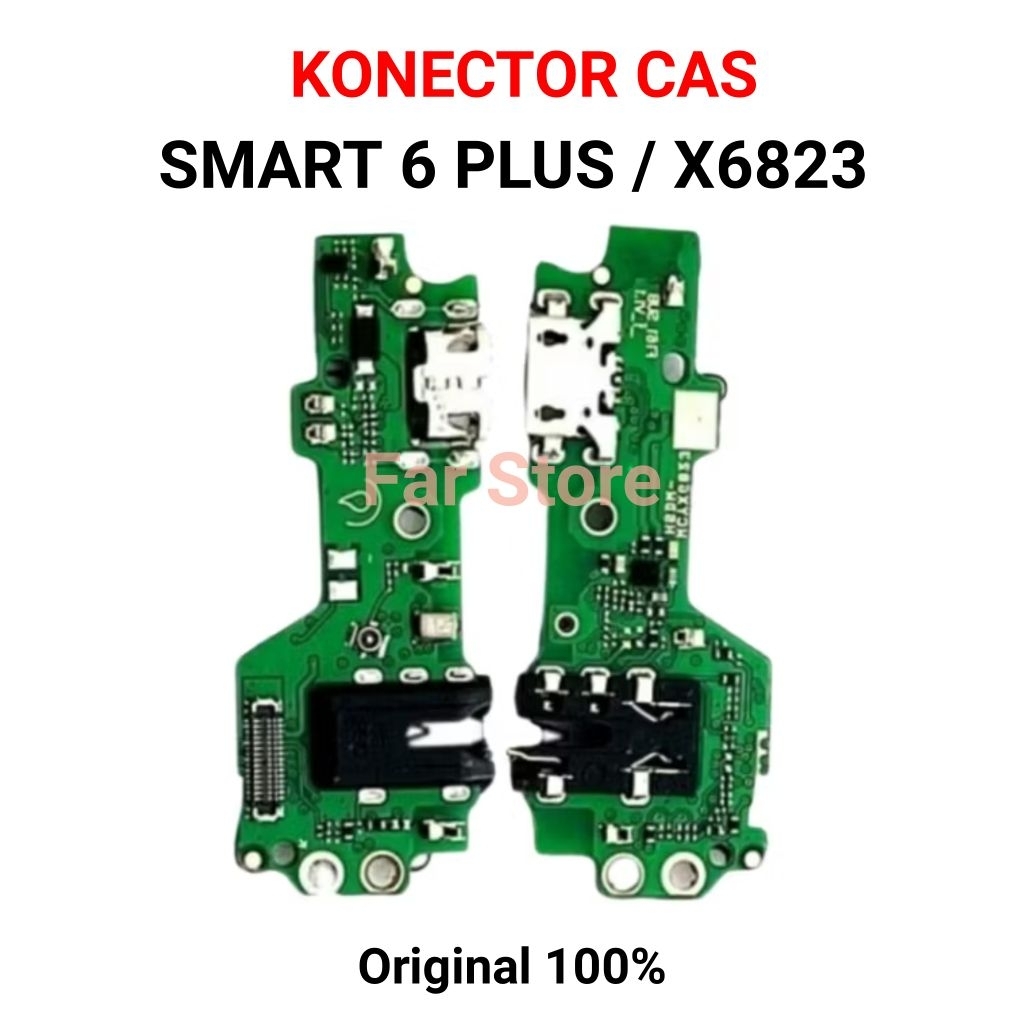 Flexibel Konektor charger Infinix Smart 6Plus / Smart 6+ Papan Cas Konektor Charger Smart 6Plus X682