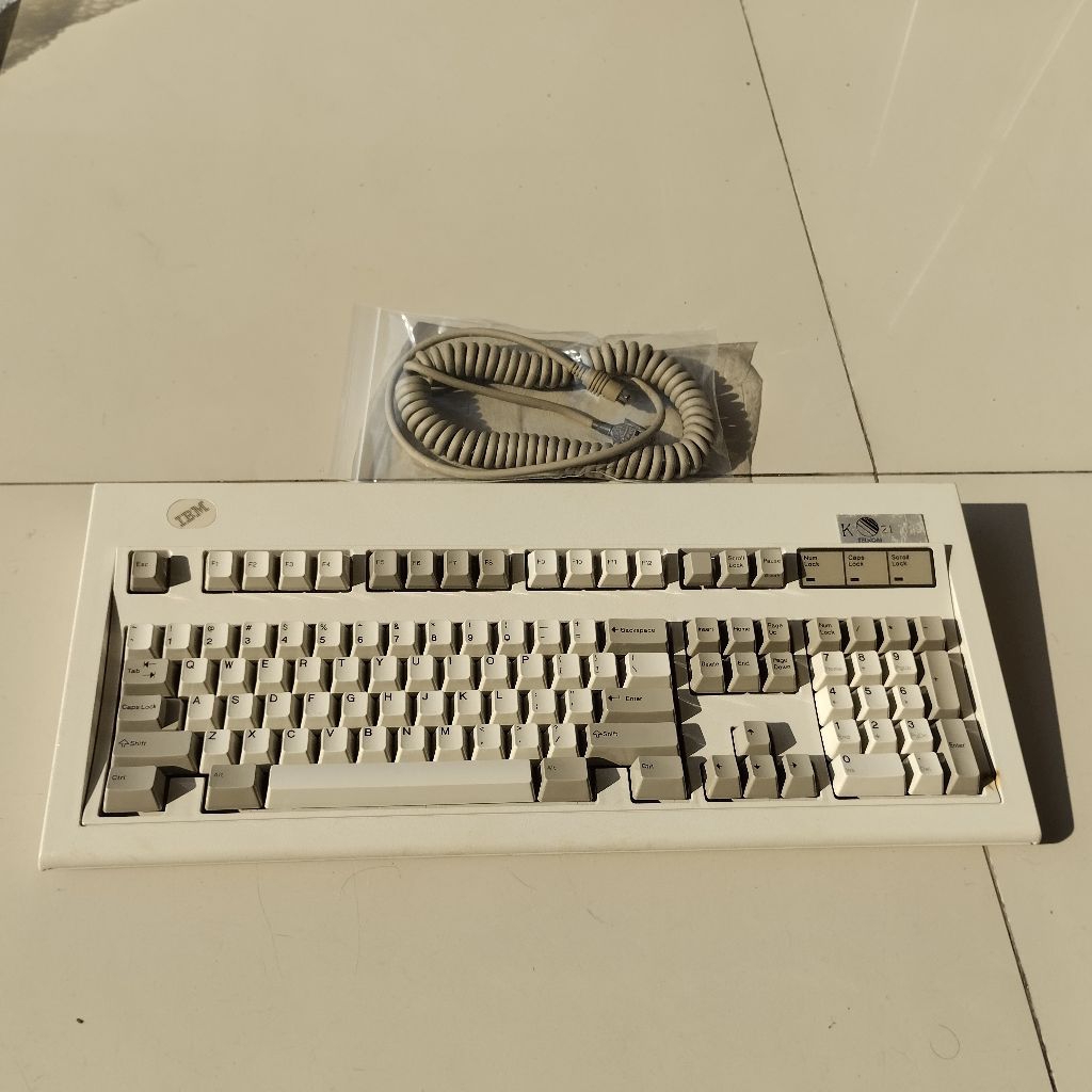 IBM model m keyboard vintage