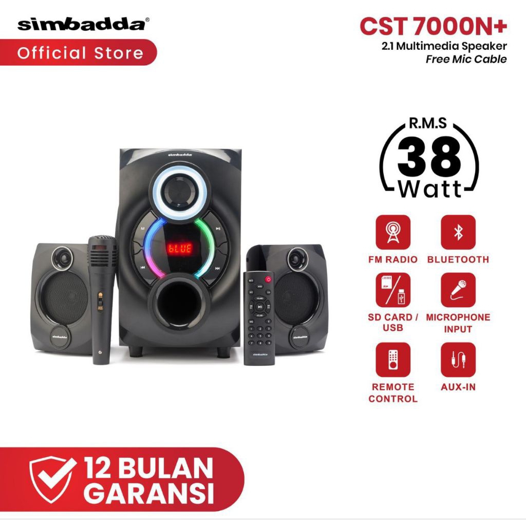 SPEAKER SIMBADDA CST 7000N+ GARANSI ORIGINAL