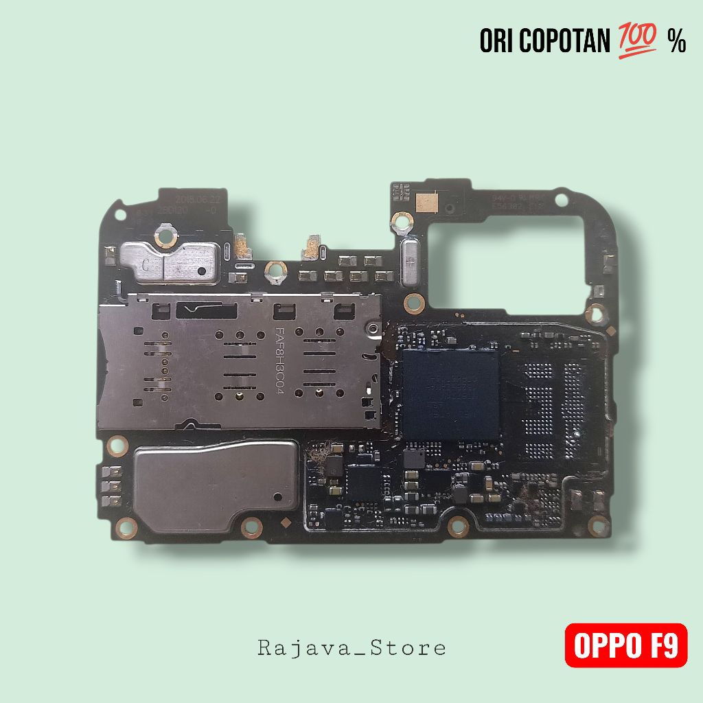 Mesin oppo f9 minus mati matot bekas servis baca deskripsi ori original cabutan copotan asli