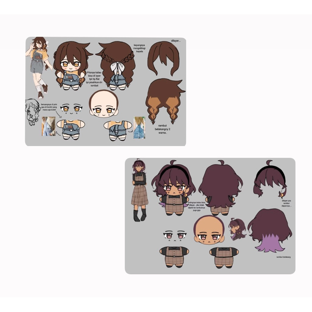Custom doll 10cm fullset