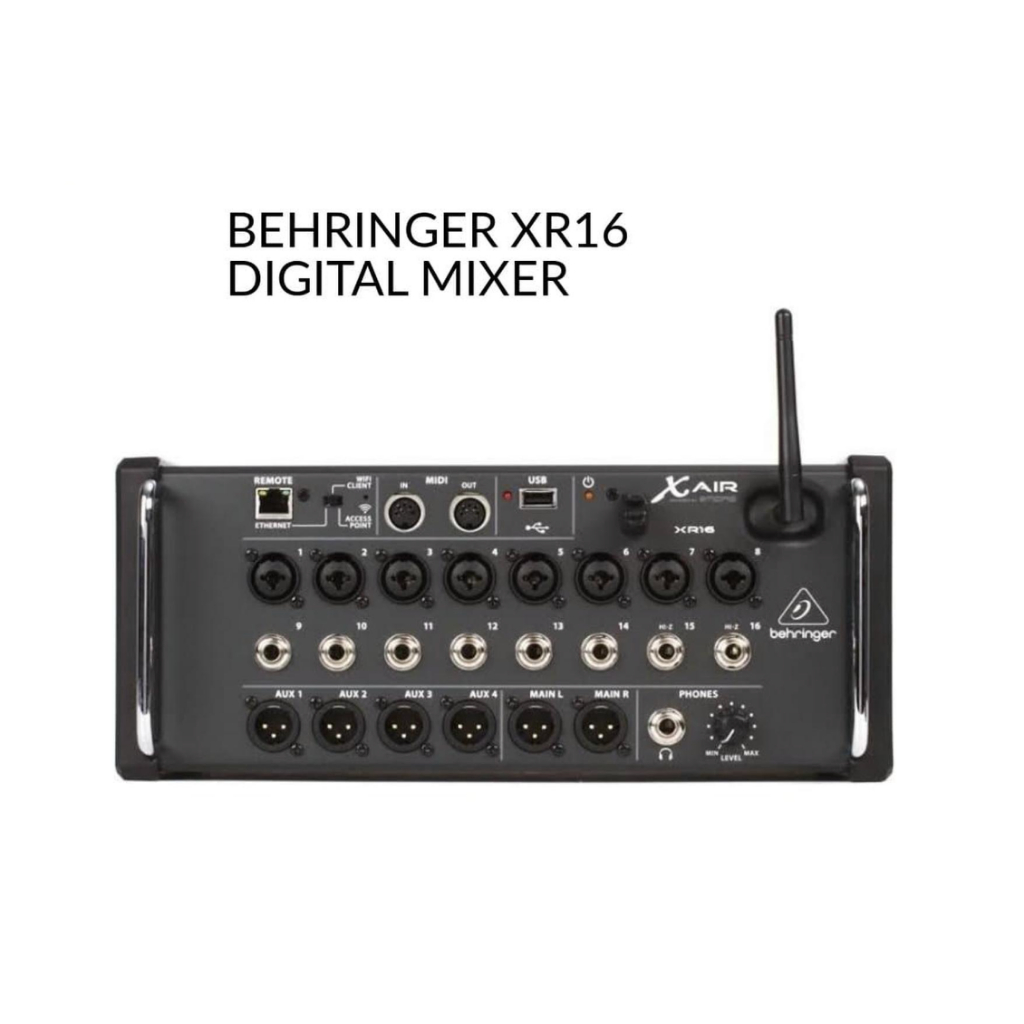 Behringer X Air XR12 / XR-12 // XR16 / XR-16 // XR18 / XR-18 – China – Digital Mixer Audio with Wifi