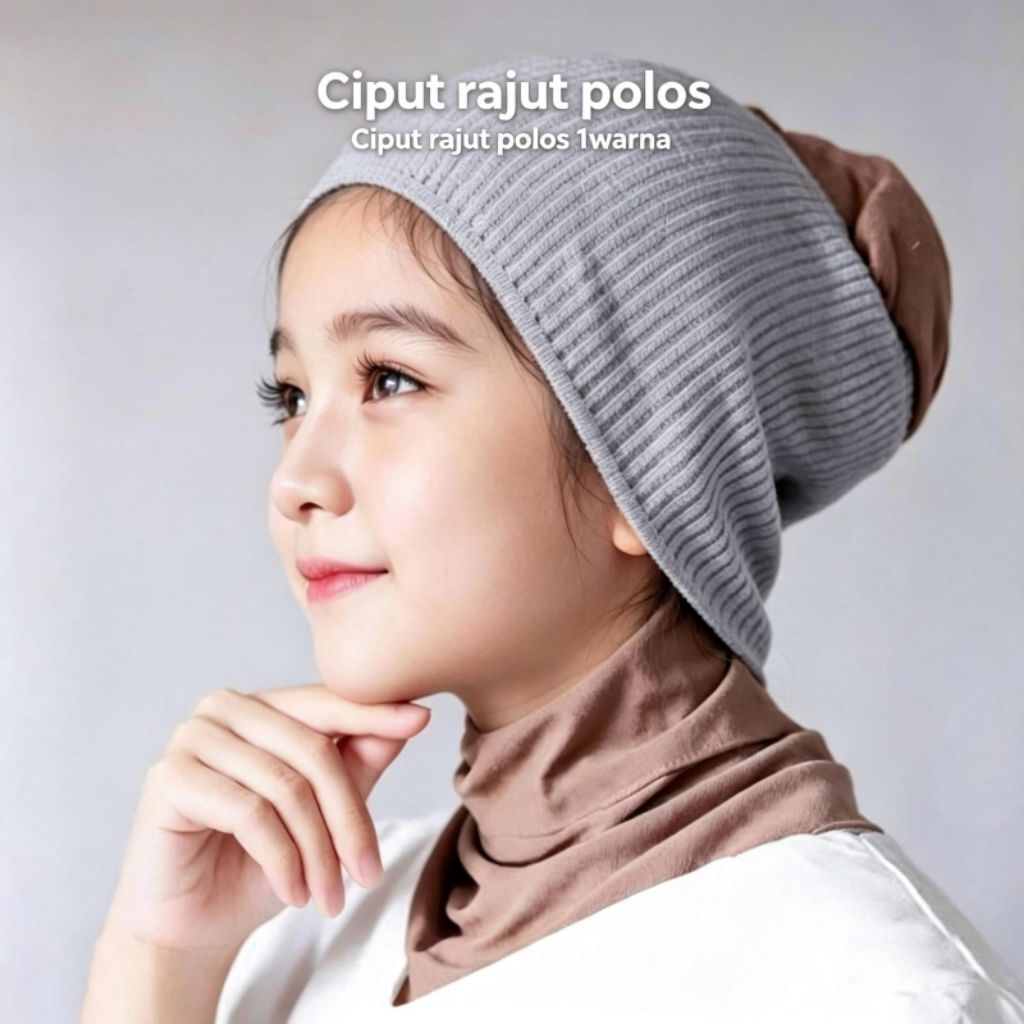 CIPUT RAJUT ANAK POLOS PREMIUM BAHAN LEBUT DAN TEBAL