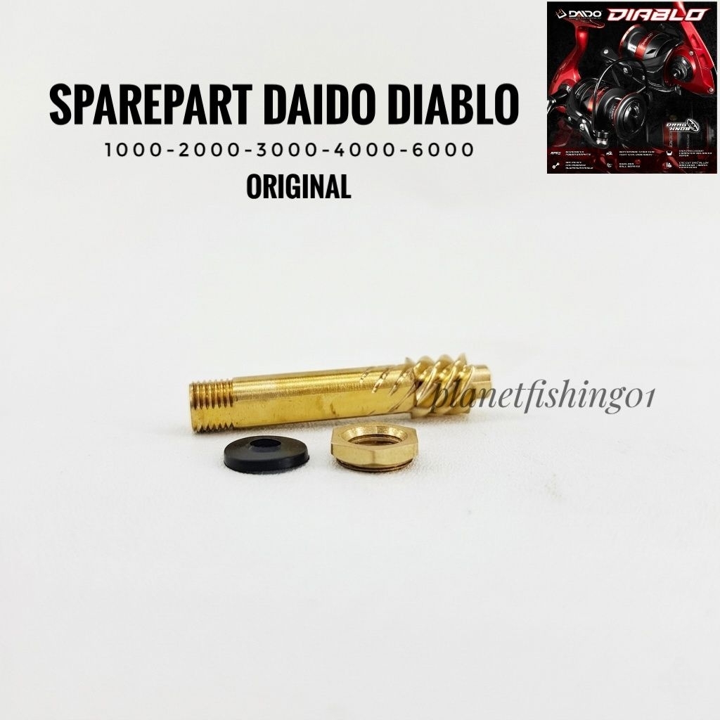 PINION GEAR daido diablo 1000-2000-3000-4000-6000 original copotan baru / sparepart daido diablo / s