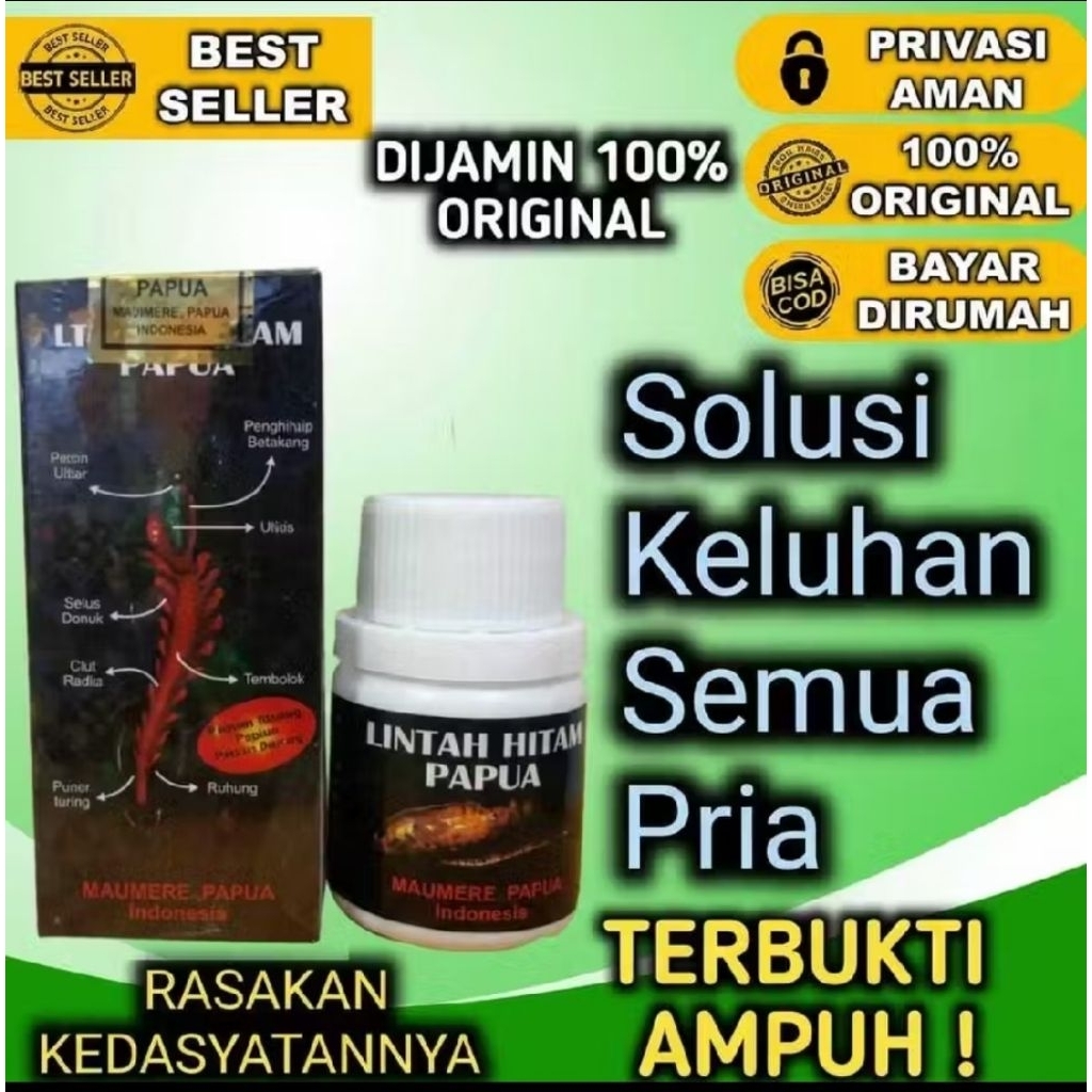 minyak lintah obat tahan lama permanen obat pembesar asli 100% original