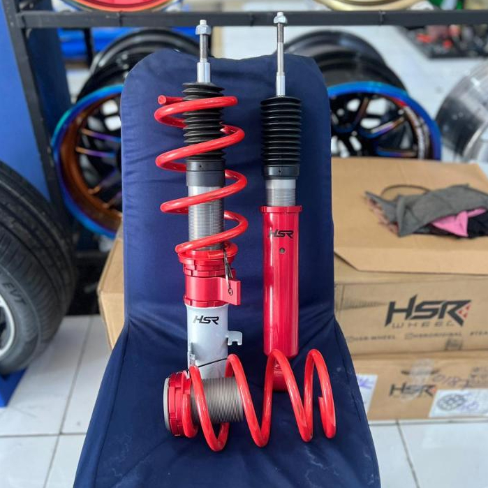Coilover Shock Set Per Ceper PNP Cocok Untuk Mobil Calya Sigra Mrek HSR WHEEL