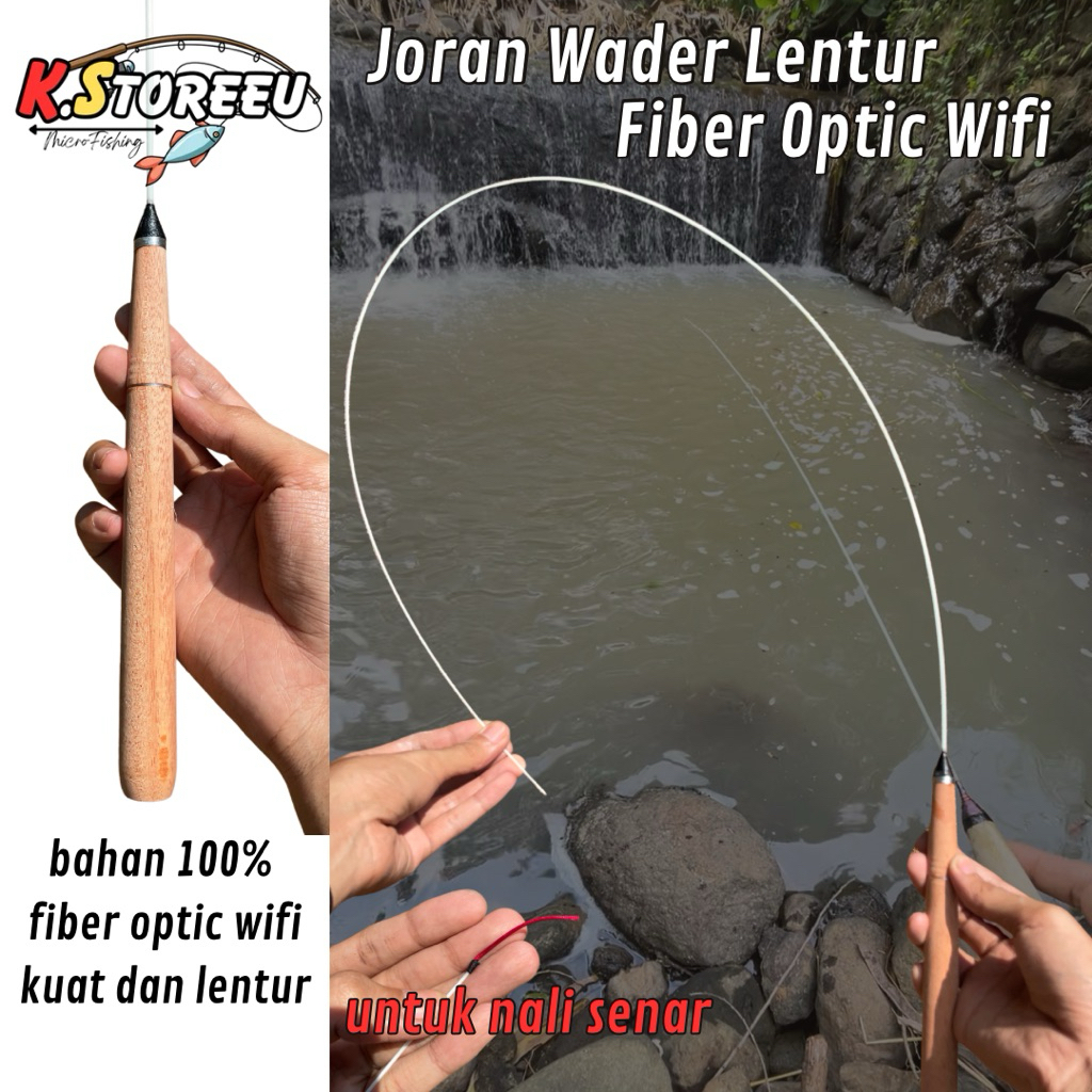 Joran Wader Lentur 120cm MicroFishing