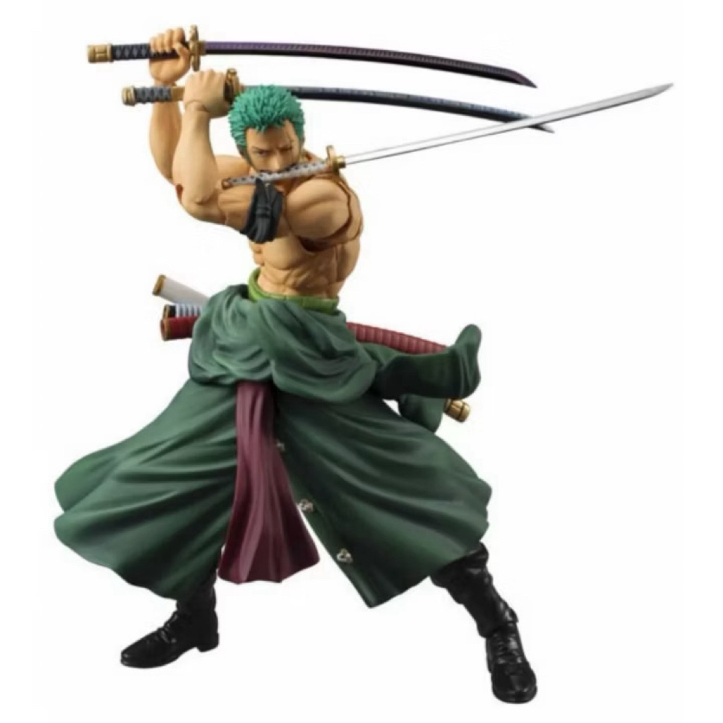 Viral vah zoro one piece full atikulasi figure zoro vah thousand sunny kapal one piece grandship luf