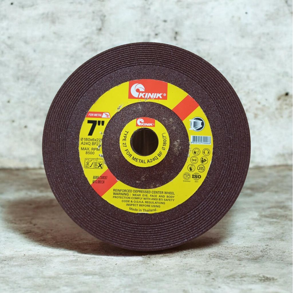 KINIK 7 X 6 Batu Gerinda Poles Gurinda Slep 7 Inch
