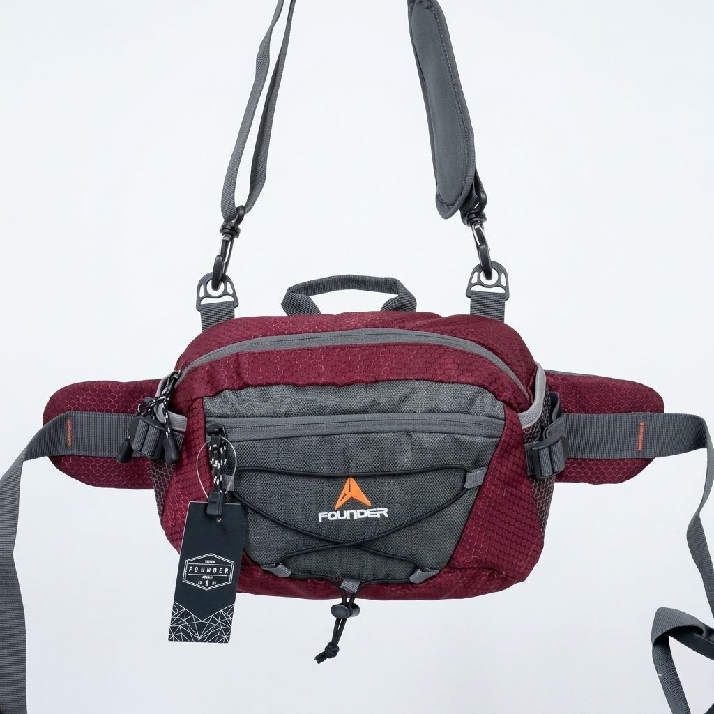 Tas Selempang pinggang fashion out door / founder bag