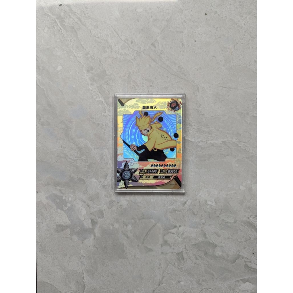 Kartu TCG Naruto Kayou SP-001 Uzumaki Naruto (Six Paths Sage Mode) - T3W1 Special Rare