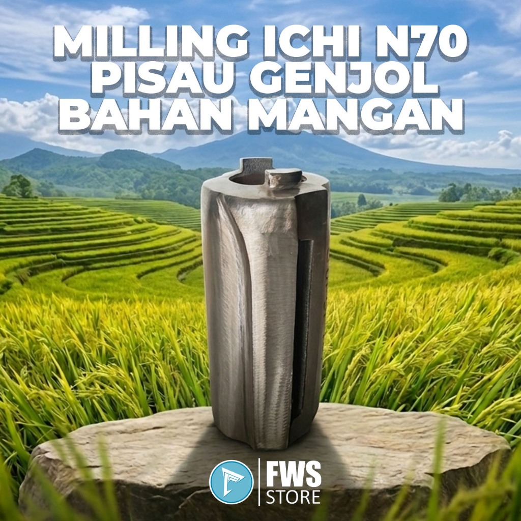 Milling Kentongan Ichi N70 Super TOP Pisau Genjol / Bengkok Bahan Mangan Mesin Poles Penggilingan Pa