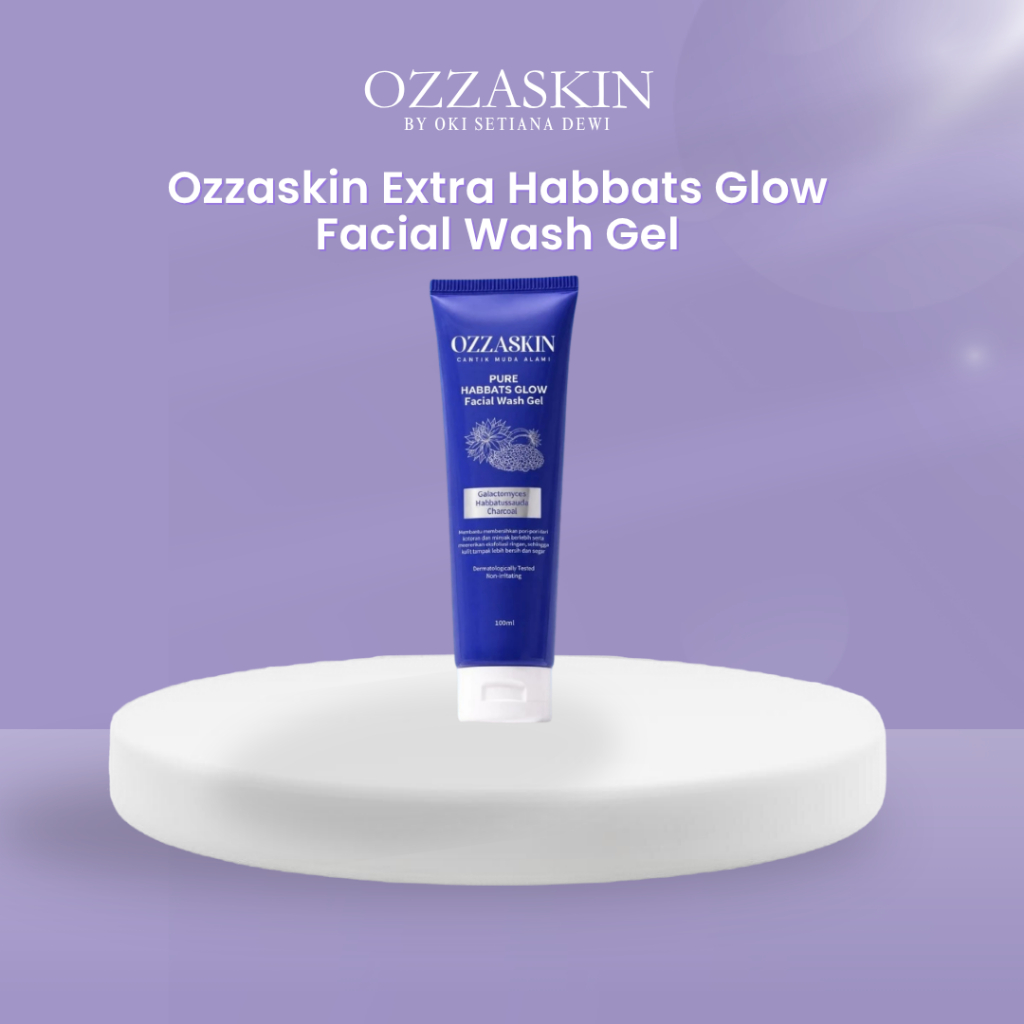 OZZASKIN EXTRA HABBATS GLOW FACIAL WASH BY OKI SETIANA DEWI OZZASKIN OFFICIAL Skincare