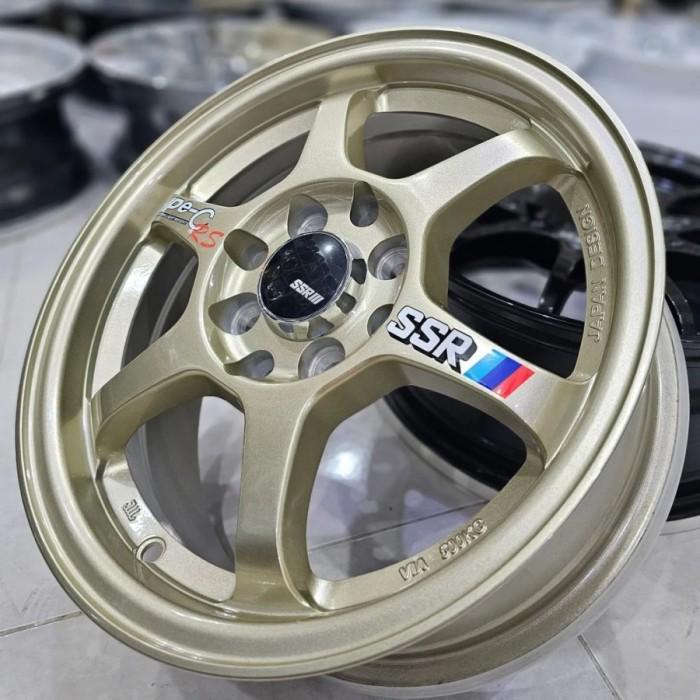 velg mobil racing r14 SSR TYPE C ring 14 Lebar 5.5 et 35 Pcd 4x100 Dan 4X114.3